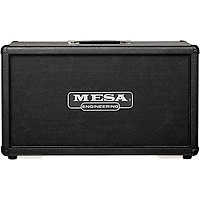 MESA/Boogie 2x12 Horizontal Rectifier Guitar Speaker Cabinet in Bronco Tolex Black