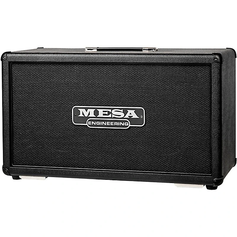 MESA/Boogie 2x12 Horizontal Rectifier Guitar Speaker Cabinet in Bronco Tolex Black