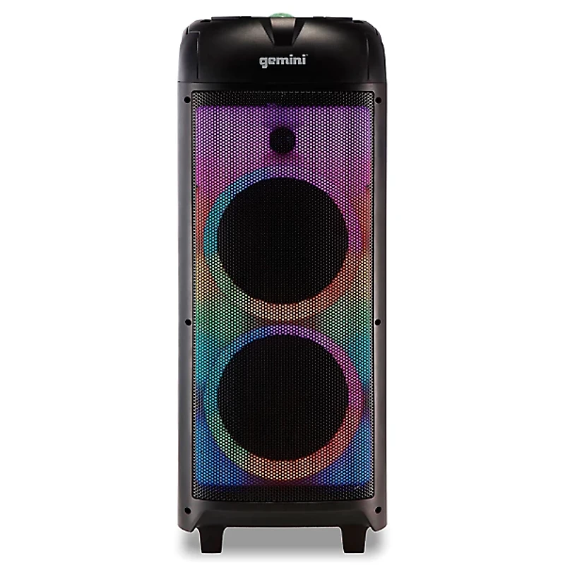 Gemini GPLT-360 360 Portable Bluetooth Speaker With LED Party Lighting