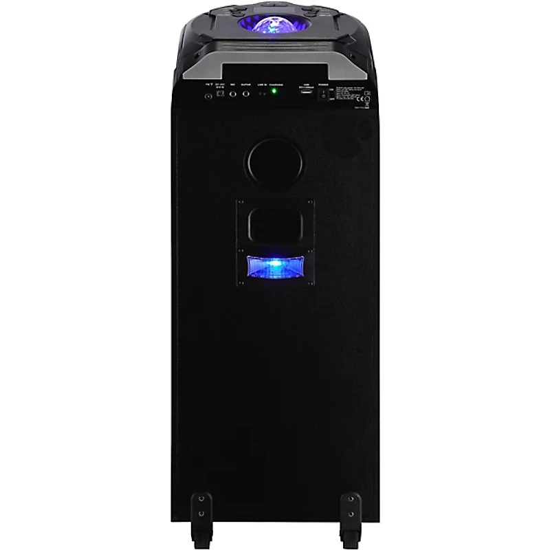 Gemini GPLT-360 360 Portable Bluetooth Speaker With LED Party Lighting