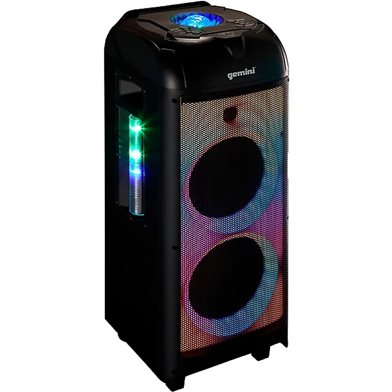 Gemini GPLT-360 360 Portable Bluetooth Speaker With LED Party Lighting
