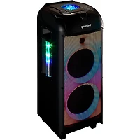 Gemini GPLT-360 360 Portable Bluetooth Speaker With LED Party Lighting