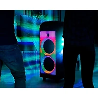 Gemini GPLT-360 360 Portable Bluetooth Speaker With LED Party Lighting