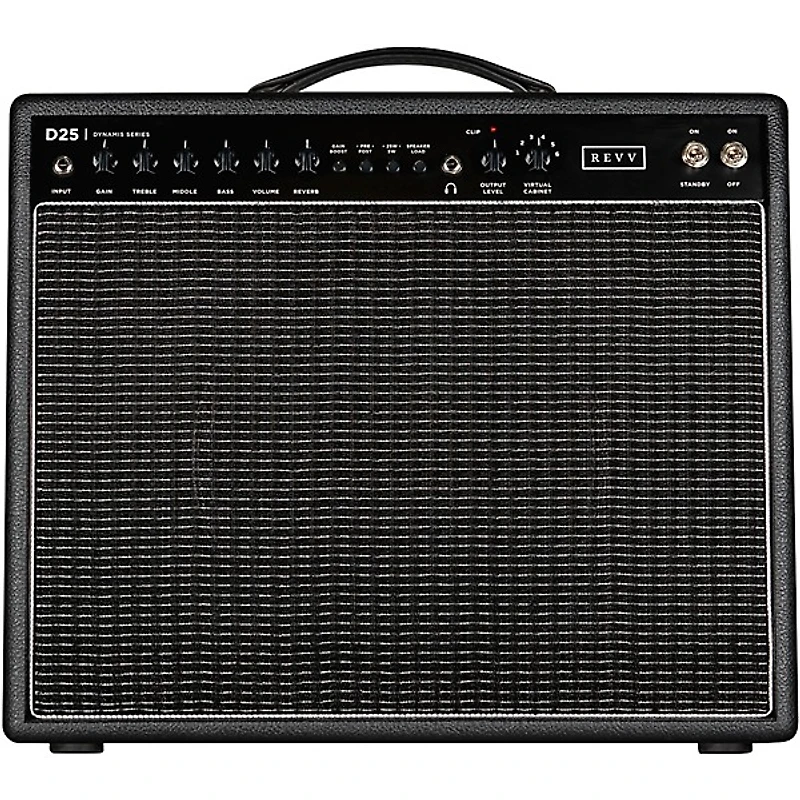 Revv Amplification D25 25W 1x12 Tube Combo Amplifier Black