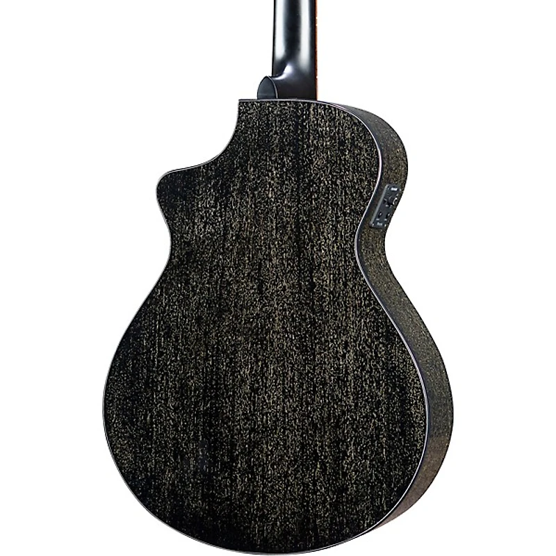 Breedlove Rainforest S Concert Acoustic-Electric Bass Guitar Black Gold