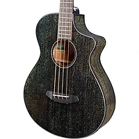 Breedlove Rainforest S Concert Acoustic-Electric Bass Guitar Black Gold