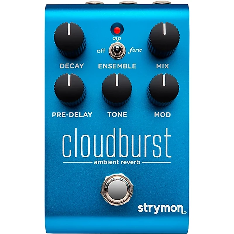 Strymon Cloudburst Ambient Reverb Effects Pedal - Blue