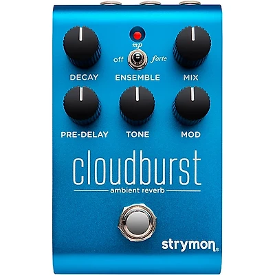 Strymon Cloudburst Ambient Reverb Effects Pedal - Blue