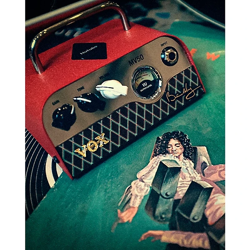 VOX MV50 Brian May 50W Guitar Amp Head Red