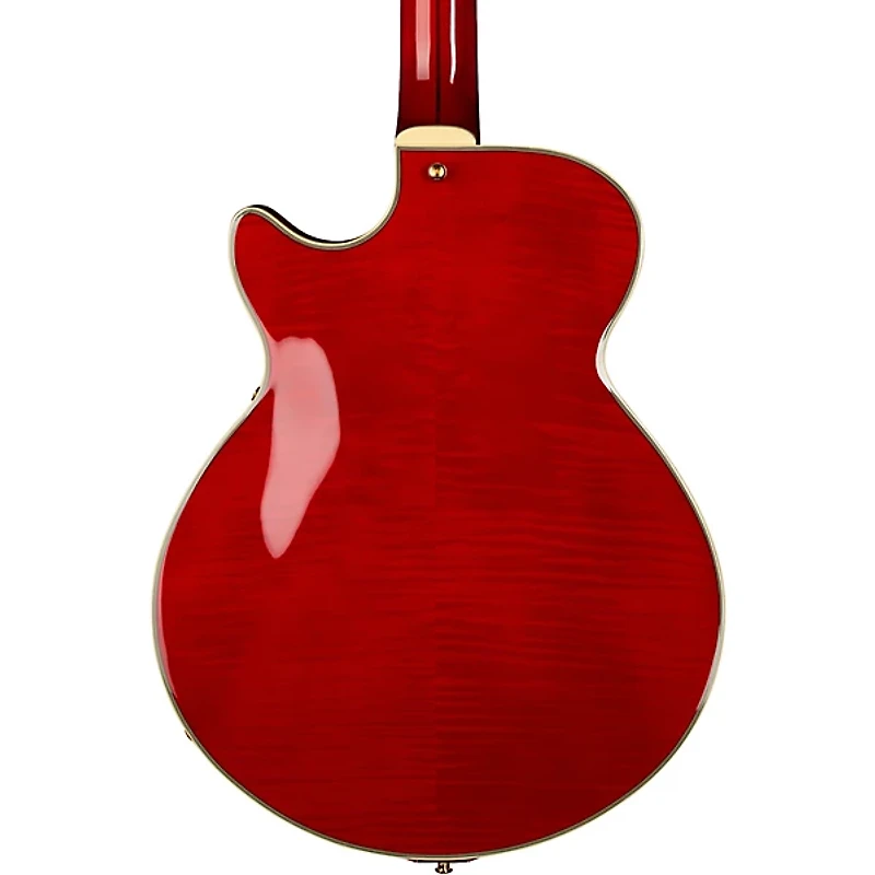 D'Angelico Excell SS Soho Hollowbody Electric Guitar With Stairstep Tailpiece Dark Cherry Burst