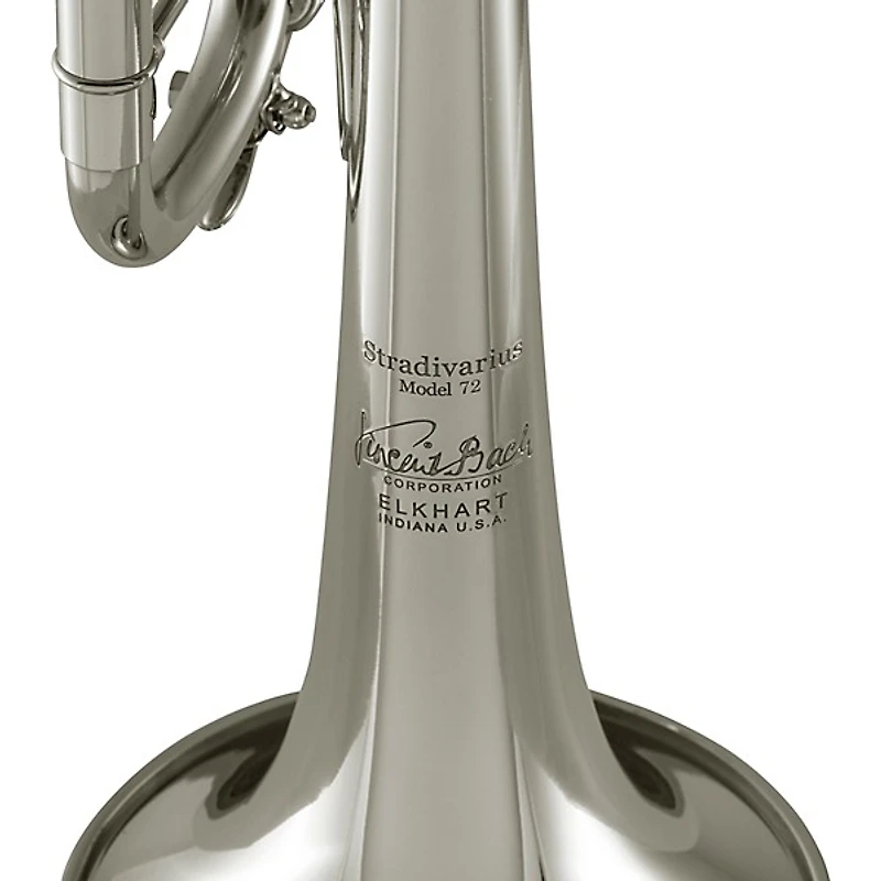 Bach 190 Stradivarius 72 Bell Series Professional Bb Trumpet