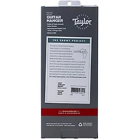 Taylor Guitar Wall Hanger With Taylor Logo Inlay Ebony