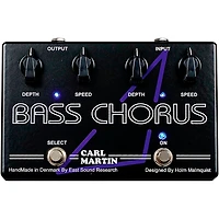 Carl Martin BassChorus Effects Pedal Black