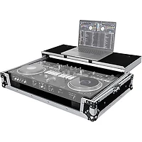 Headliner Flight Case for Pioneer DJ DDJ-FLX10, DDJ-REV7, DDJ-1000SRT, AlphaTheta DDJ-GRV6 and RANE ONE MKII With Laptop Platform