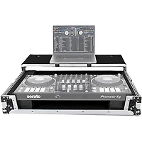 Headliner Flight Case for Pioneer DJ DDJ-FLX10, DDJ-REV7, DDJ-1000SRT, AlphaTheta DDJ-GRV6 and RANE ONE MKII With Laptop Platform