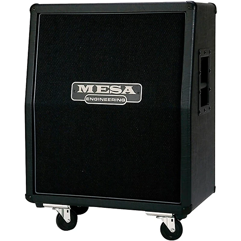 MESA/Boogie Rectifier Vertical Slant 2x12" 120W Guitar Speaker Cabinet - Bronco Tolex, Black