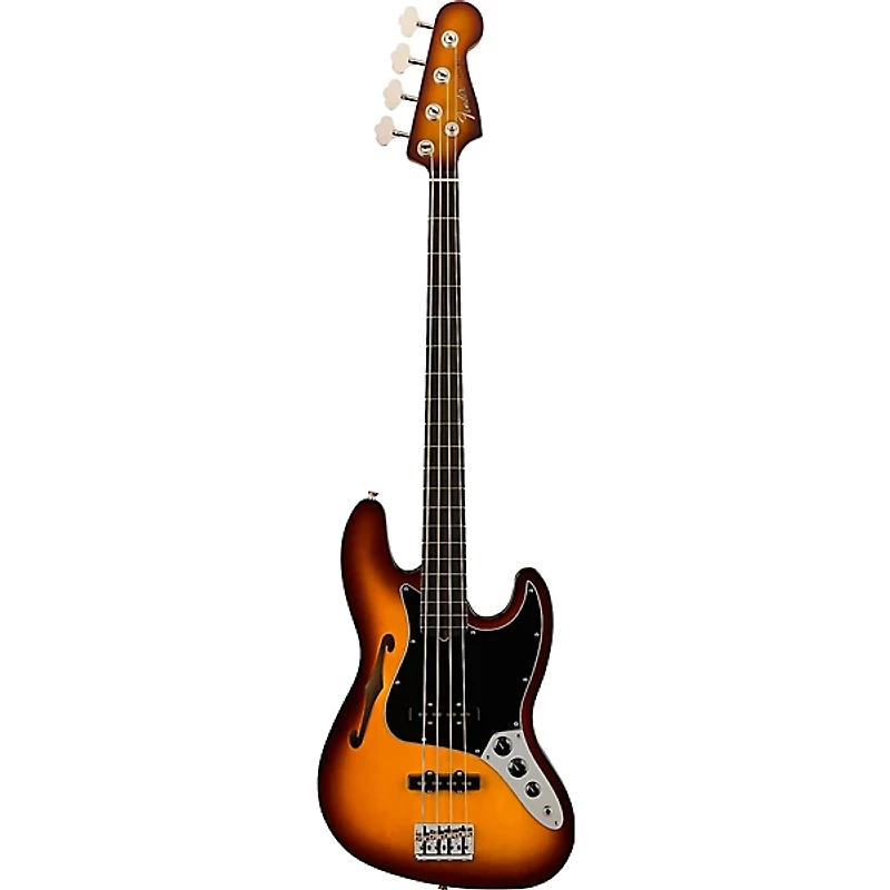 Fender Suona Jazz Bass Thinline Violin Burst