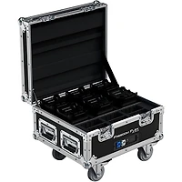 CHAUVET DJ Freedom Flex H9 IP X6 Wireless Outdoor-Rated Battery-Powered Uplight Set With Charging Road Case