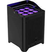 CHAUVET DJ Freedom Flex H9 IP X6 Wireless Outdoor-Rated Battery-Powered Uplight Set With Charging Road Case