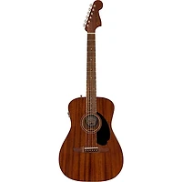 Fender California Malibu Special All-Mahogany Acoustic-Electric Guitar