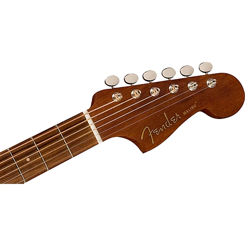 Fender California Malibu Special All-Mahogany Acoustic-Electric Guitar