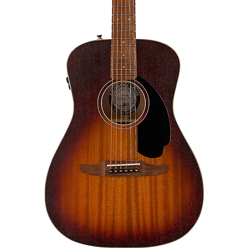 Fender California Malibu Special All-Mahogany Acoustic-Electric Guitar