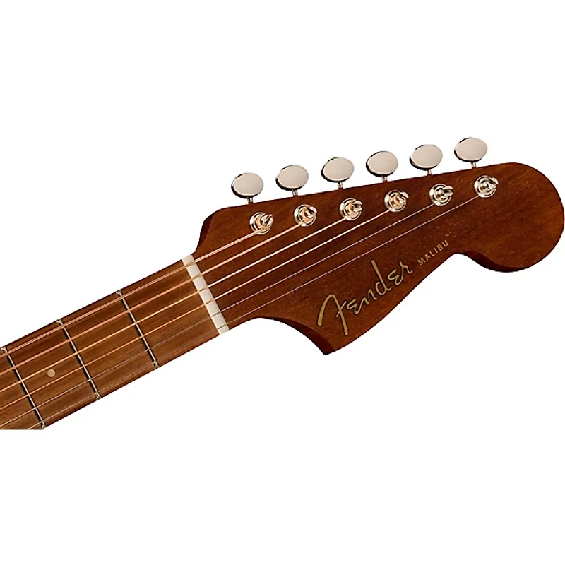 Fender California Malibu Special All-Mahogany Acoustic-Electric Guitar