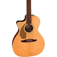 Fender Left-Handed California Newporter Player Acoustic-Electric Guitar Natural