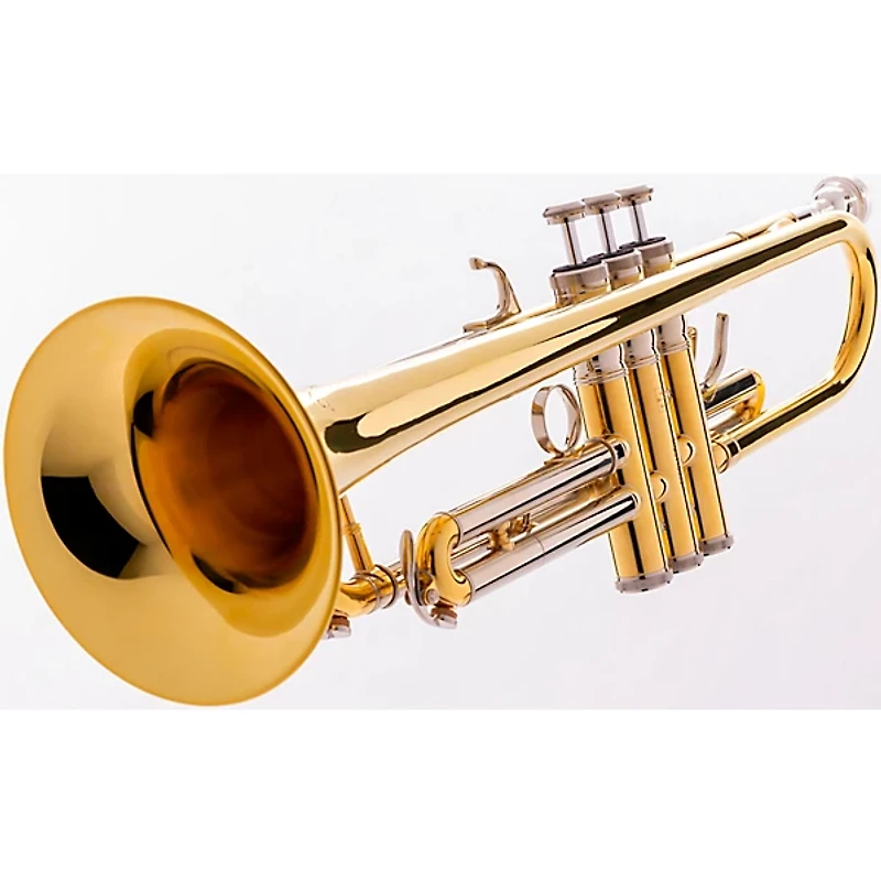 Blessing BTR-1660 Artist Series Professional Bb Trumpet Raw Brass Yellow Brass Bell
