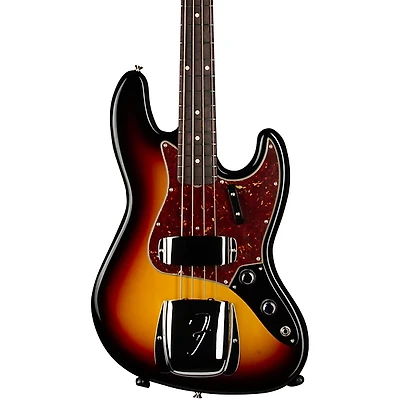 Fender Custom Shop Limited-Edition 1960 Jazz Bass NOS Rosewood Fingerboard Time Machine 3-Color Sunburst