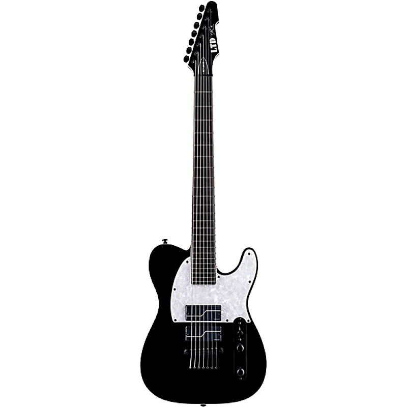 ESP SCT-607B Baritone Electric Guitar Black