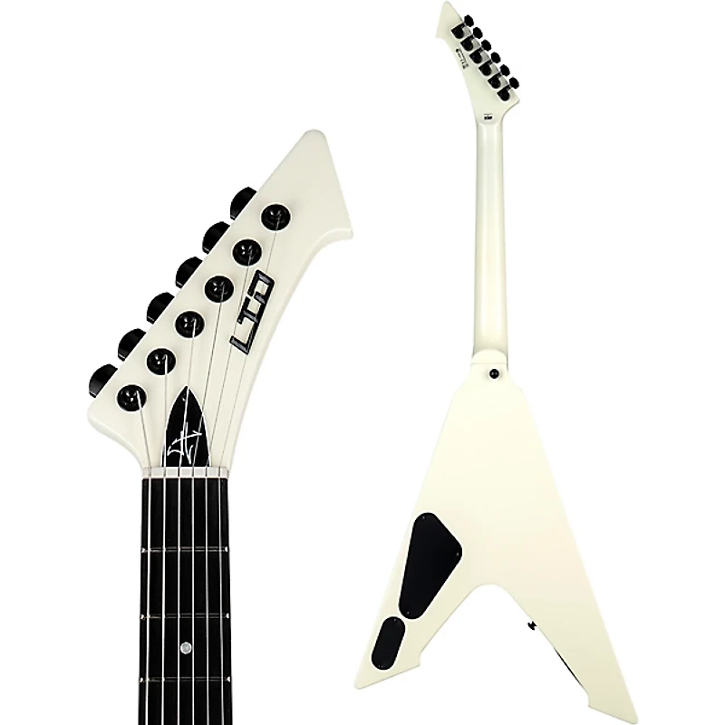 ESP LTD Vulture Electric Guitar Olympic White