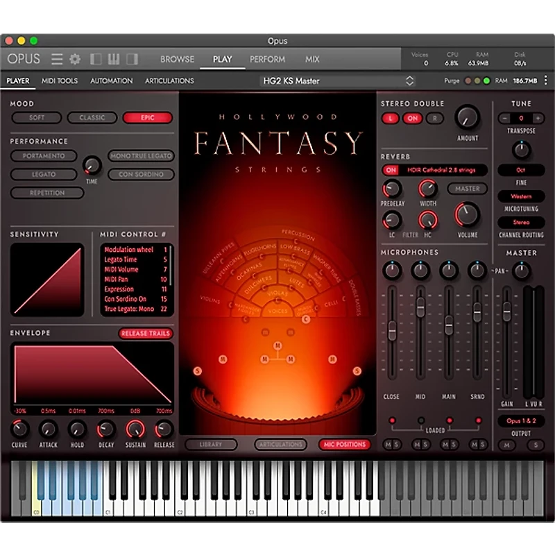 EastWest Hollywood Fantasy Strings