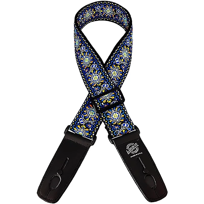 Lock-It Straps Jacquard 2" Locking Guitar Strap