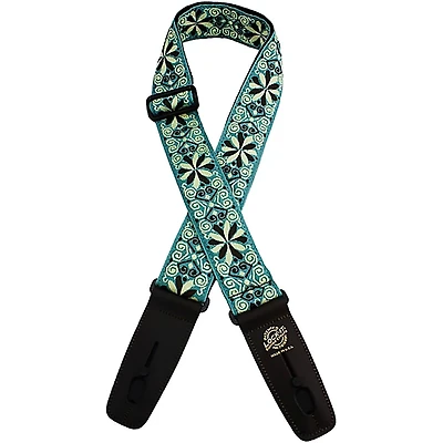 Lock-It Straps Jacquard 2" Locking Guitar Strap
