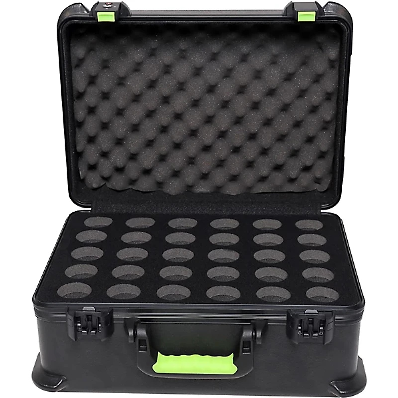 Shure SH-MICCASE30 Molded Case With Drops for (30) Mics and TSA Latch