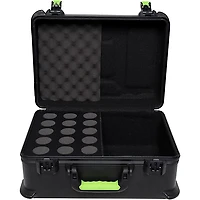 Shure SH-MICCASE15 Molded Case With Drops for (15) Mics and TSA Latch