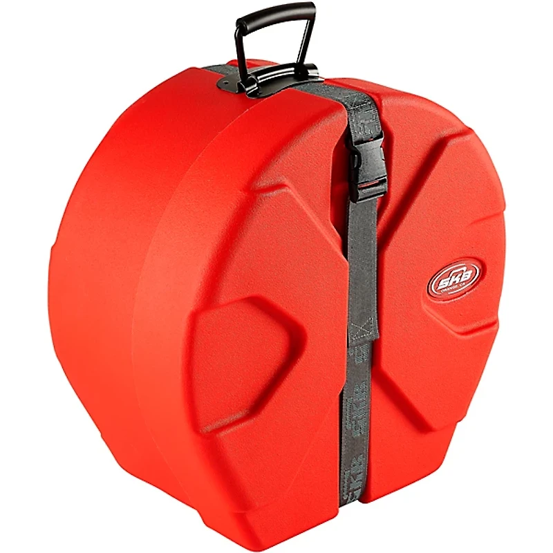 SKB Roto-X Molded Snare Drum Case 14"x6.5" - Red 14 x 6.5 in. Red