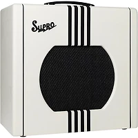 Supro Delta King 12 15W Tube Guitar Combo Amp Ivory White
