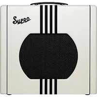 Supro Delta King 12 15W Tube Guitar Combo Amp Ivory White
