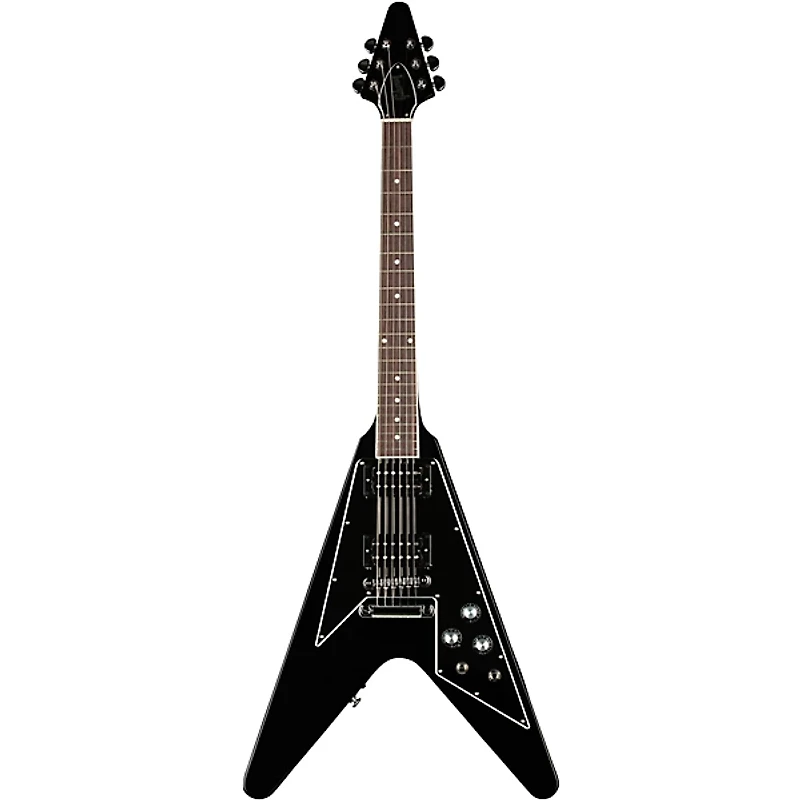Gibson '70s Flying V Mirror Guitar Center-Exclusive Electric Guitar - Ebony