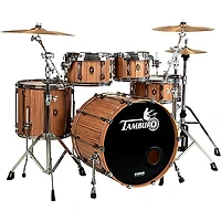 TAMBURO Opera Series 5-Piece Stave-Wood Shell Pack With 22" Bass Drum
