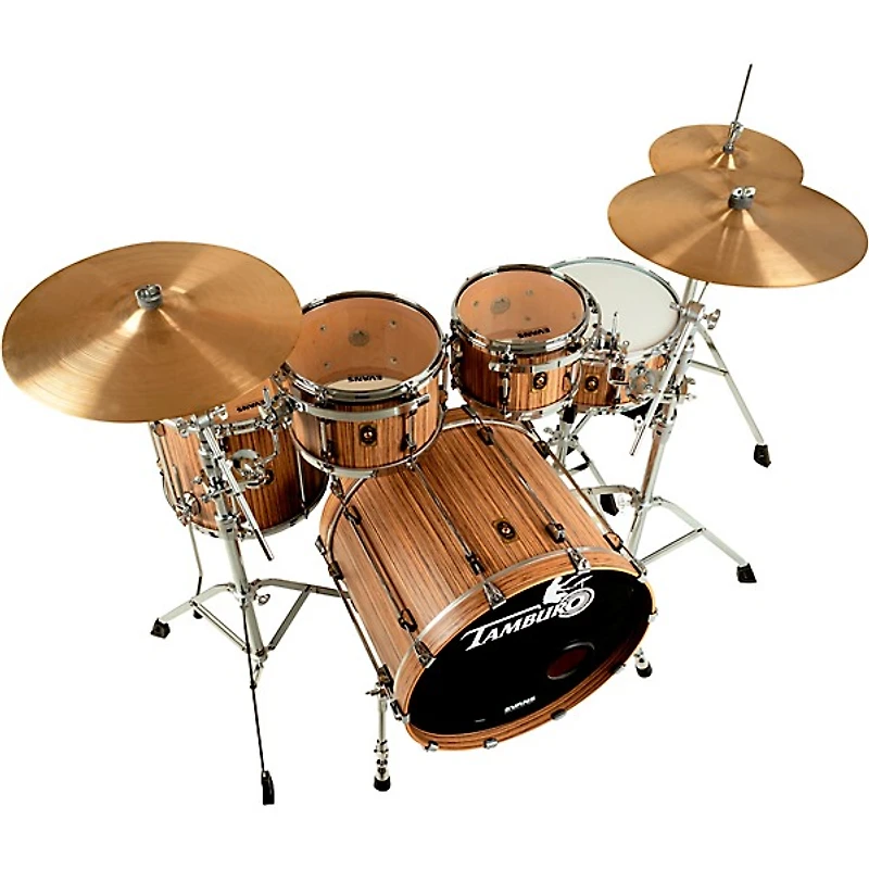 TAMBURO Opera Series 5-Piece Stave-Wood Shell Pack With 22" Bass Drum