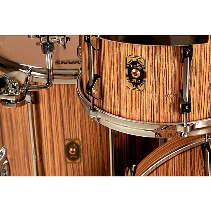 TAMBURO Opera Series 5-Piece Stave-Wood Shell Pack With 22" Bass Drum