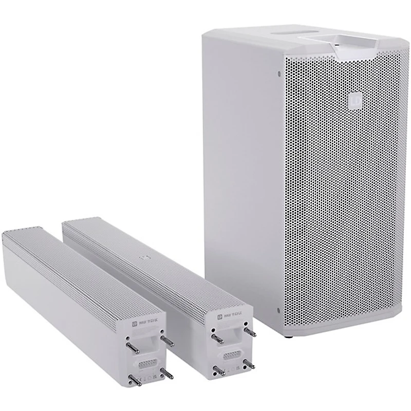LD Systems MAUI 11 G3 Portable Cardioid Powered Column PA System, White