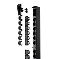 LD Systems MAUI 28 G3 Compact Cardioid Powered Column PA System, Black