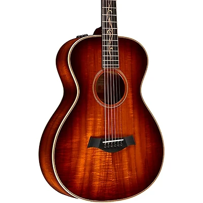 Taylor K22e 12-Fret Grand Concert Acoustic-Electric Guitar Shaded Edge Burst
