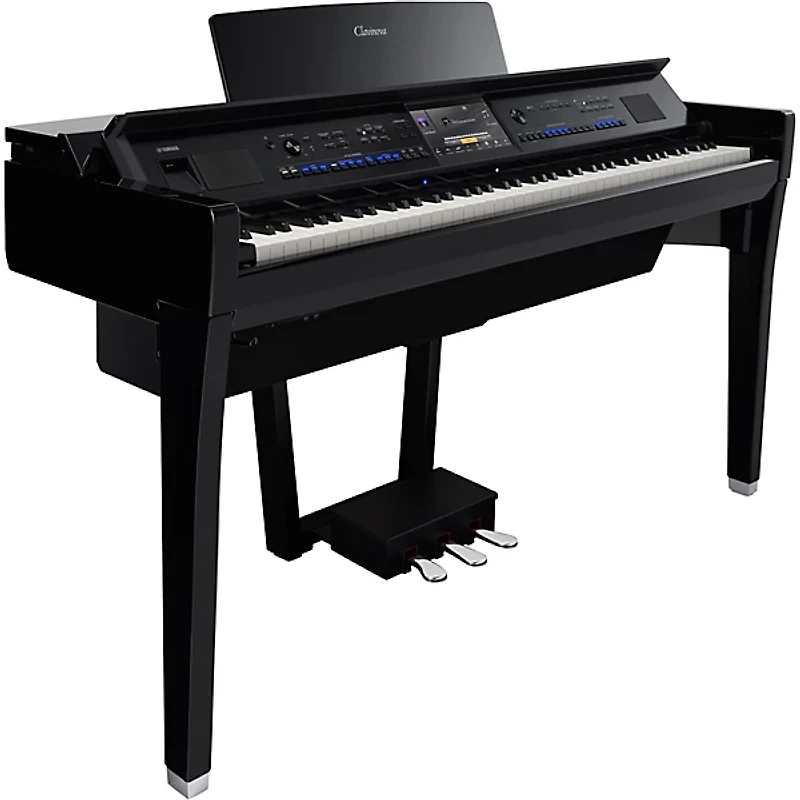 Yamaha Clavinova CVP-909 Digital Piano With Counterweight Keyboard and Bench