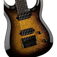 Jackson Pro Series Dinky DK Modern EverTune 7-String Electric Guitar Gold Sparkle