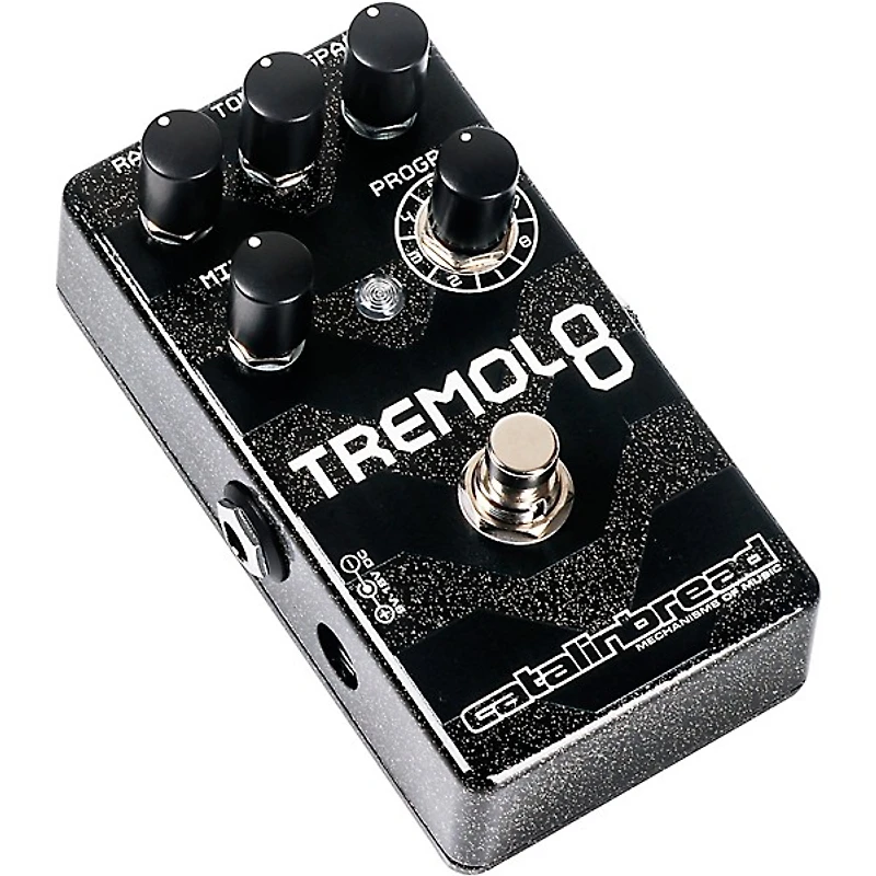 Catalinbread Tremolo 8 Effects Pedal Sparkle Black